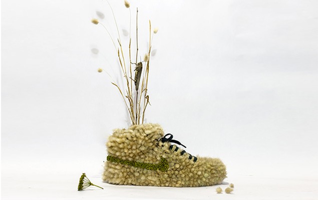 這幾雙 Nike 的材質是花、草？藝術家 Christophe Guinet 最新創作
