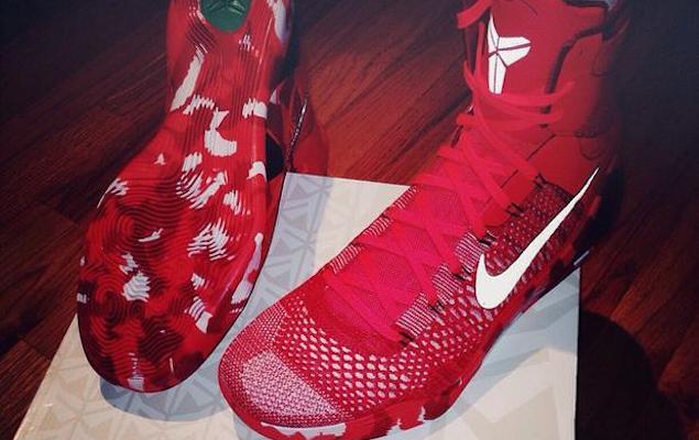 Nike Kobe 9 Elite 聖誕節別注式樣 搶先曝光