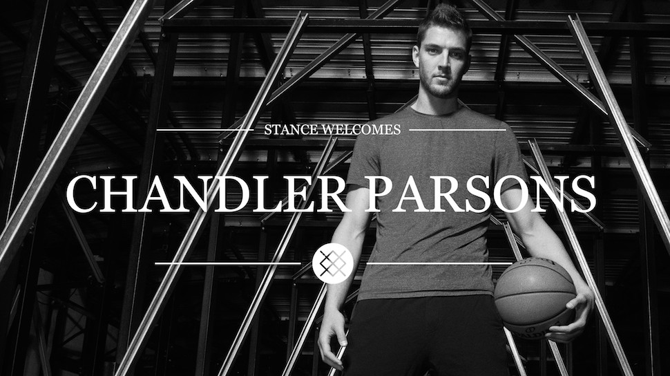 穿上變身高富帥！Chandler Parsons x Stance 襪款聯名視頻發佈