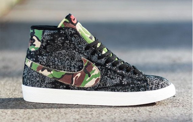 單兵戰鬥｜Nike Blazer Mid PRM Vintage – “Camo Swoosh”