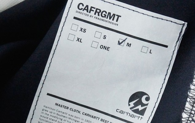 閃電工裝｜Carhartt WIP 全新聯名企劃 “CAFRGMT” 搶先曝光