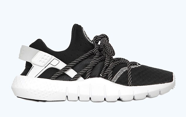 別具匠心的混合新物，Nike Huarache Free Run NM 黑白配色