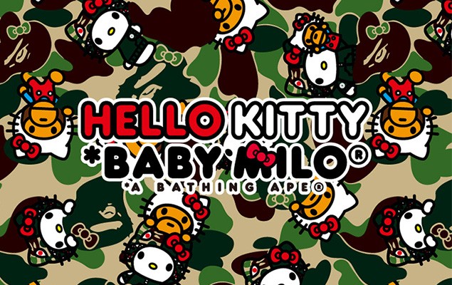兩大經典超合體｜Hello Kitty x A Bathing Ape 2014 聯名系列