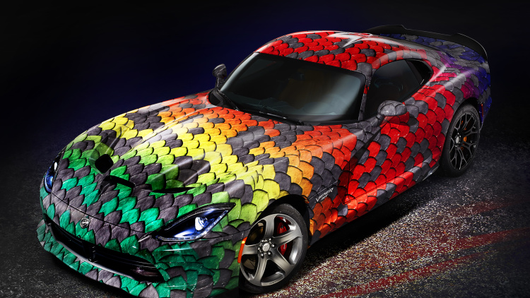 8000 個車身顏色讓您選，Dodge Viper GTC 全新定制系列
