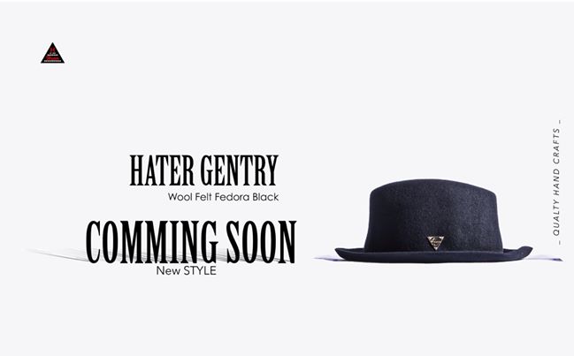 HATer Gentry 紳士帽系列發表預告