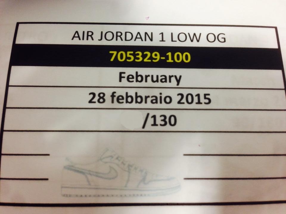 Air Jordan 1 Low @  February 28, 2015