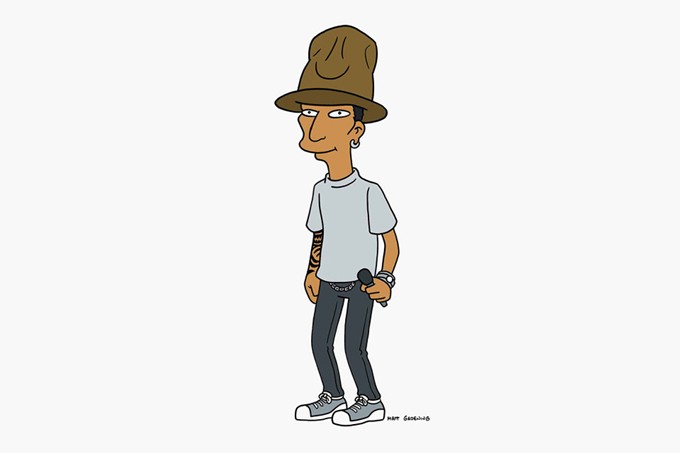 SO CUTE，Pharrell Williams 入鏡《The Simpsons》新一集動畫