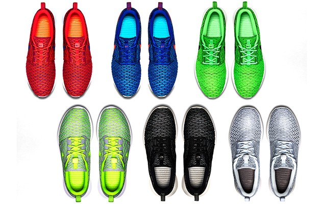 Nike Roshe Run Flyknit 多樣配色系列男鞋　完整曝光！