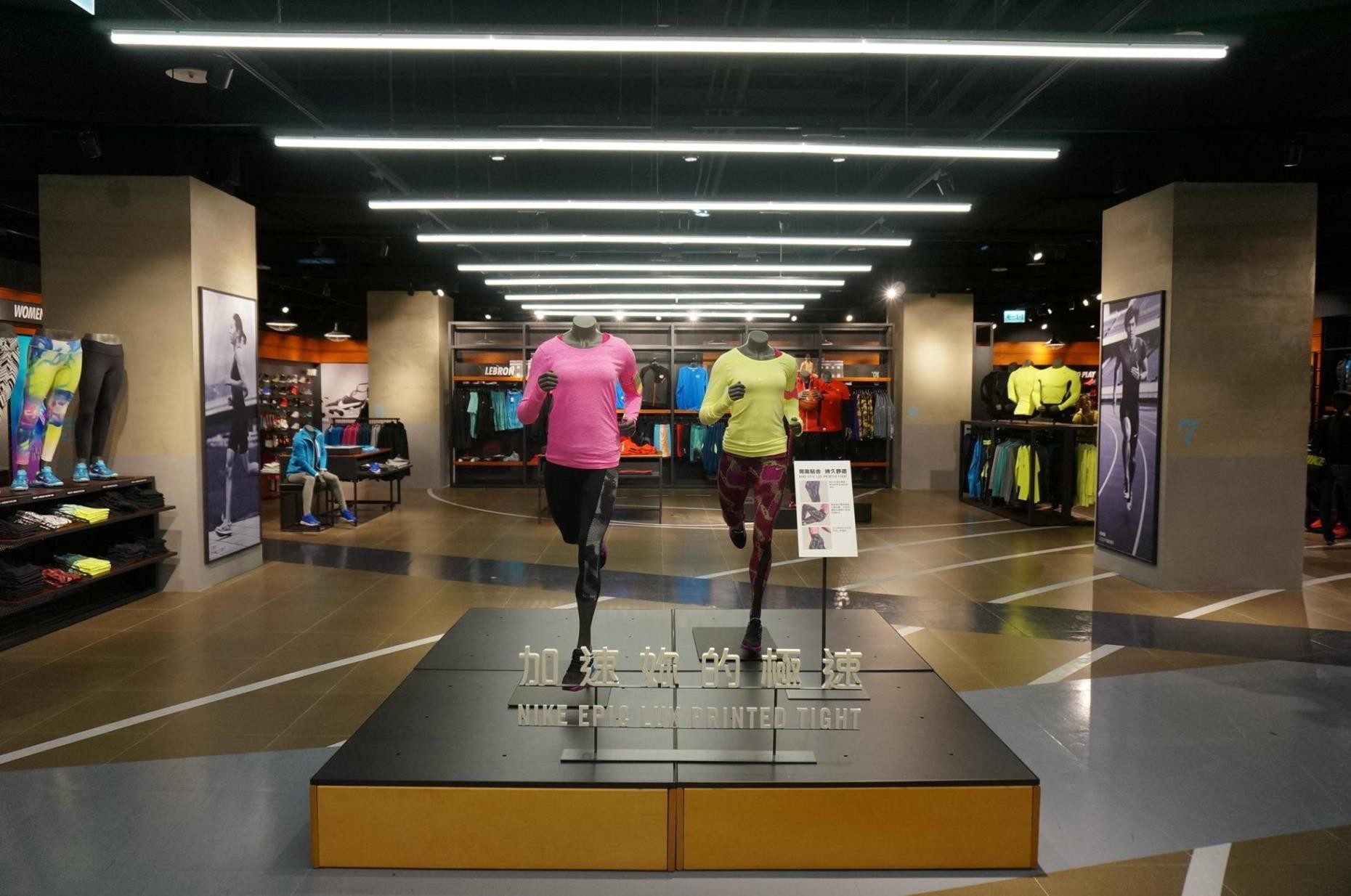 南紡夢時代Nike Super Store為全台灣百貨佔地最大Nike專櫃 (6)