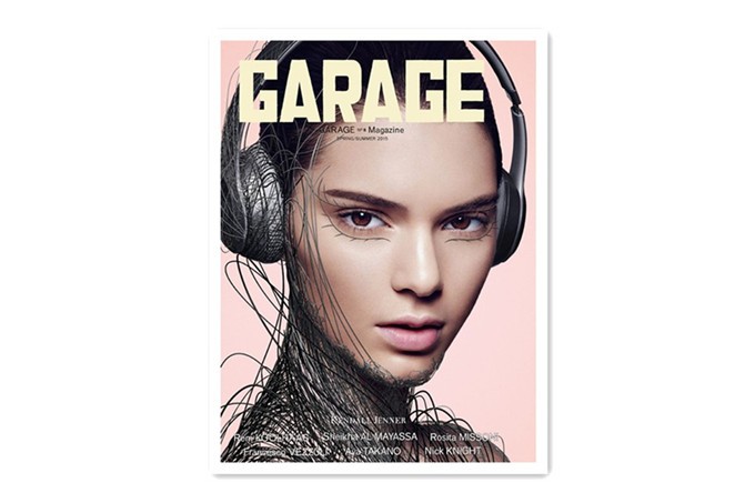 5 大超模入鏡，《GARAGE Magazine》2015 第八期刊物封面大片