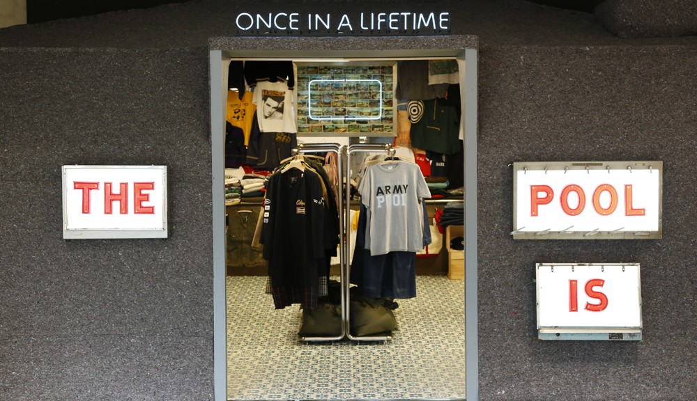 THE POOL AOYAMA 古著期間限定店「ONCE IN A LIFE TIME」全貌公開