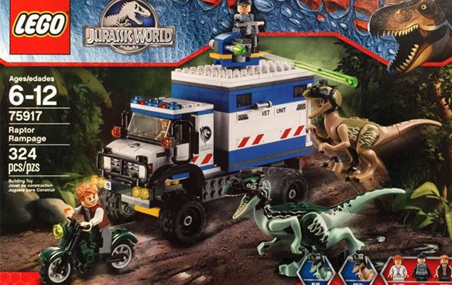 跟上恐龍熱！LEGO 推出今夏熱門電影《侏羅紀世界》玩具組合！