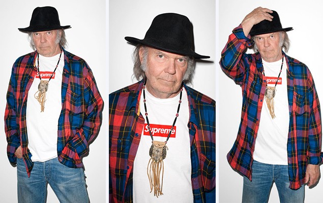 老頭與 Supreme？No！他是上世紀搖滾名人 Neil Young！