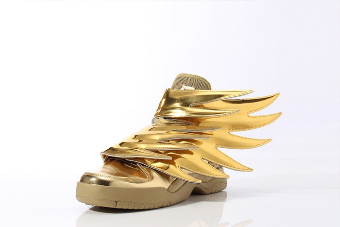 黃金聖鬥士，adidas Originals by Jeremy Scott Wings 3.0 “GOLD” 新作