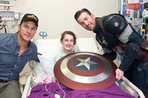 糾感心！美國隊長與星爵連袂造訪西雅圖兒童醫院