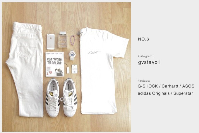 #outfitgrid 參考，instagram 10 組精選 sneakers 搭配（03.08-03.12 ）