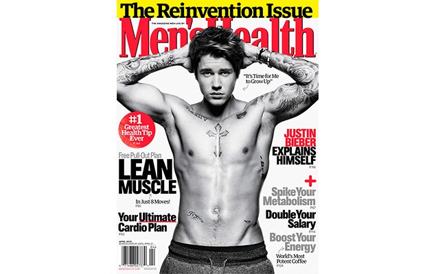 小賈好壯？Justin Bieber 登上 《Men’s Health》 最新一期封面人物！