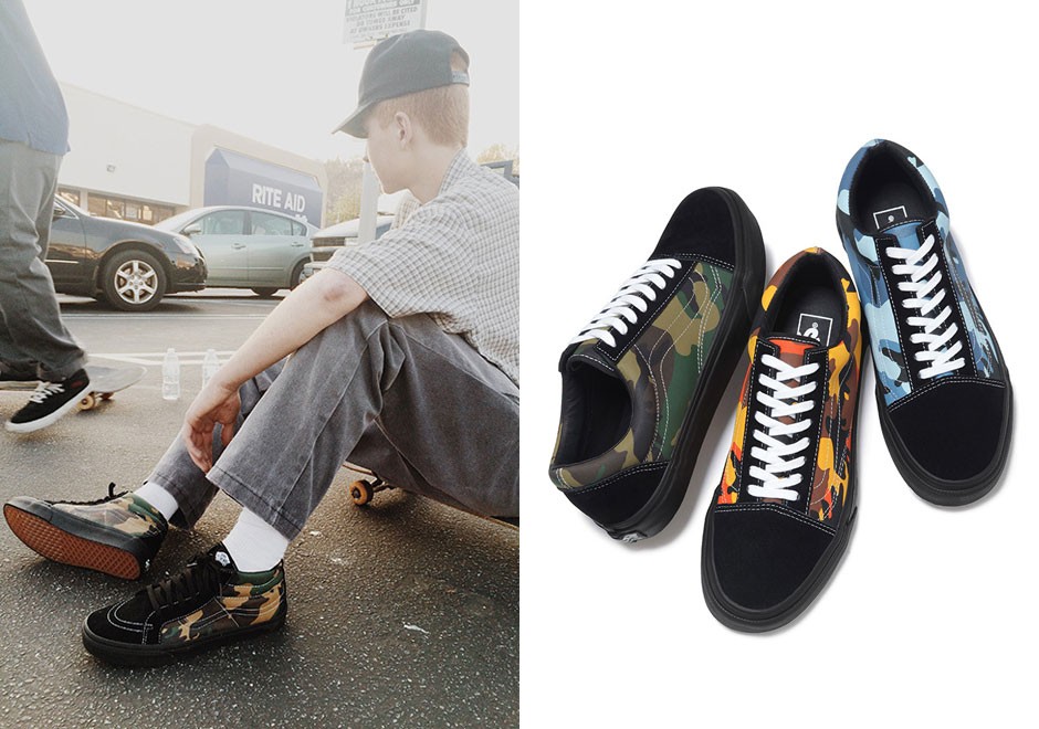 迷彩風暴 Supreme x Vans 2015 聯名系列釋出