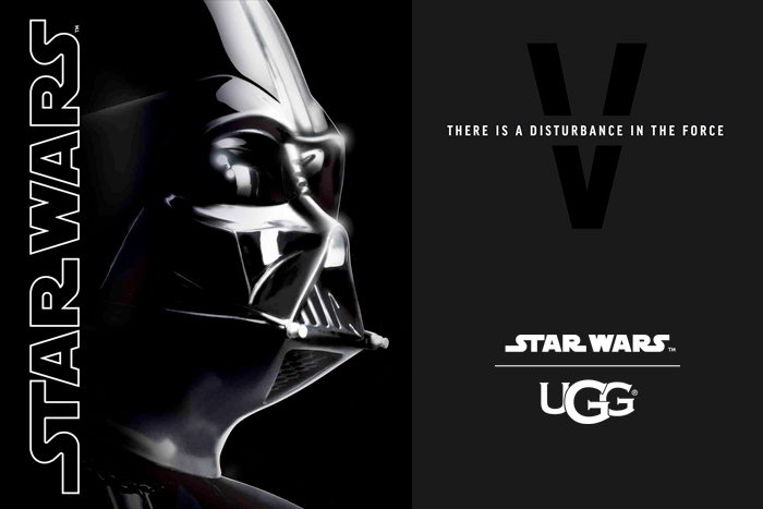 Star Wars x UGG Australia 黑暗原力聯名鞋款強勢推出