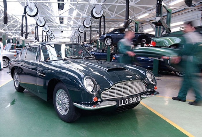 一窺 Aston Martin Works DB5 汽車整修車廠