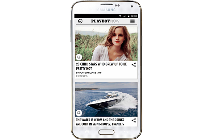 《Playboy》發布非限制級手機 app