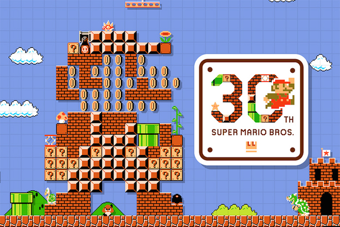 任天堂經典遊戲《超級馬力歐兄弟》30 週年紀念版網站正式上線
