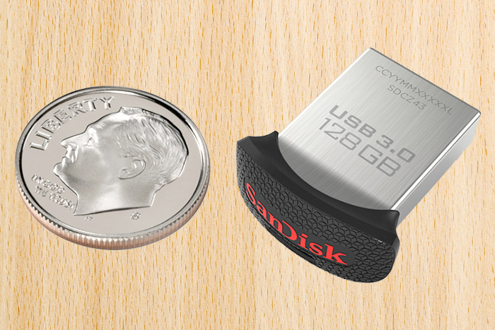 SanDisk 發佈全世界最小的 128GB  隨身碟