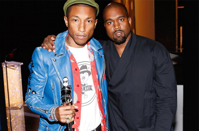 Kanye West 為 Pharrell Williams 頒發 2015 CFDA Fashion Icon 獎項！
