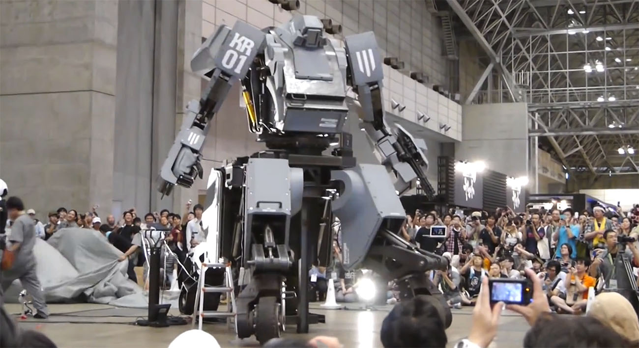 鋼鐵擂台真實上演！日本正式接受美國挑戰 重型機器人對決即將登場！