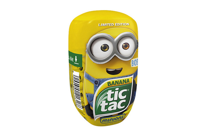 超可愛上市！小小兵造型 Tic Tac 的嗒糖限量釋出！