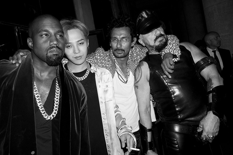 Kanye West 與 G-Dragon 一同出席 Haider Ackermann 晚宴