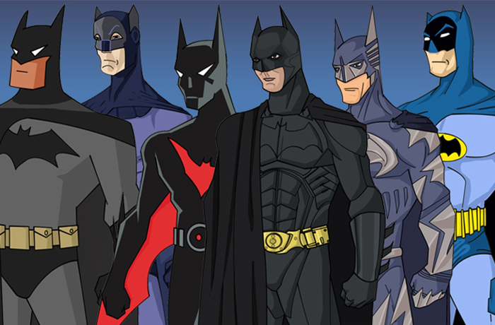 你還記得這些不同年代的蝙蝠俠嗎？