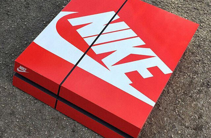 Nike PS4？ PS4 仿球鞋盒子訂製服務！