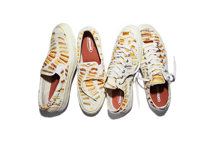 Missoni x Converse 2015 夏季最新聯名，帆布鞋也要玩針織！