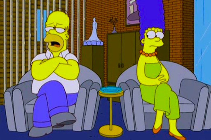 《辛普森家庭 The Simpsons》「辛普森夫婦」荷馬和美枝鬧離婚？