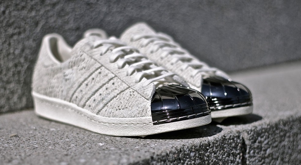 細節一覽 adidas Originals Superstar 80s ” Silver Toe ” 全新奢華樣貌