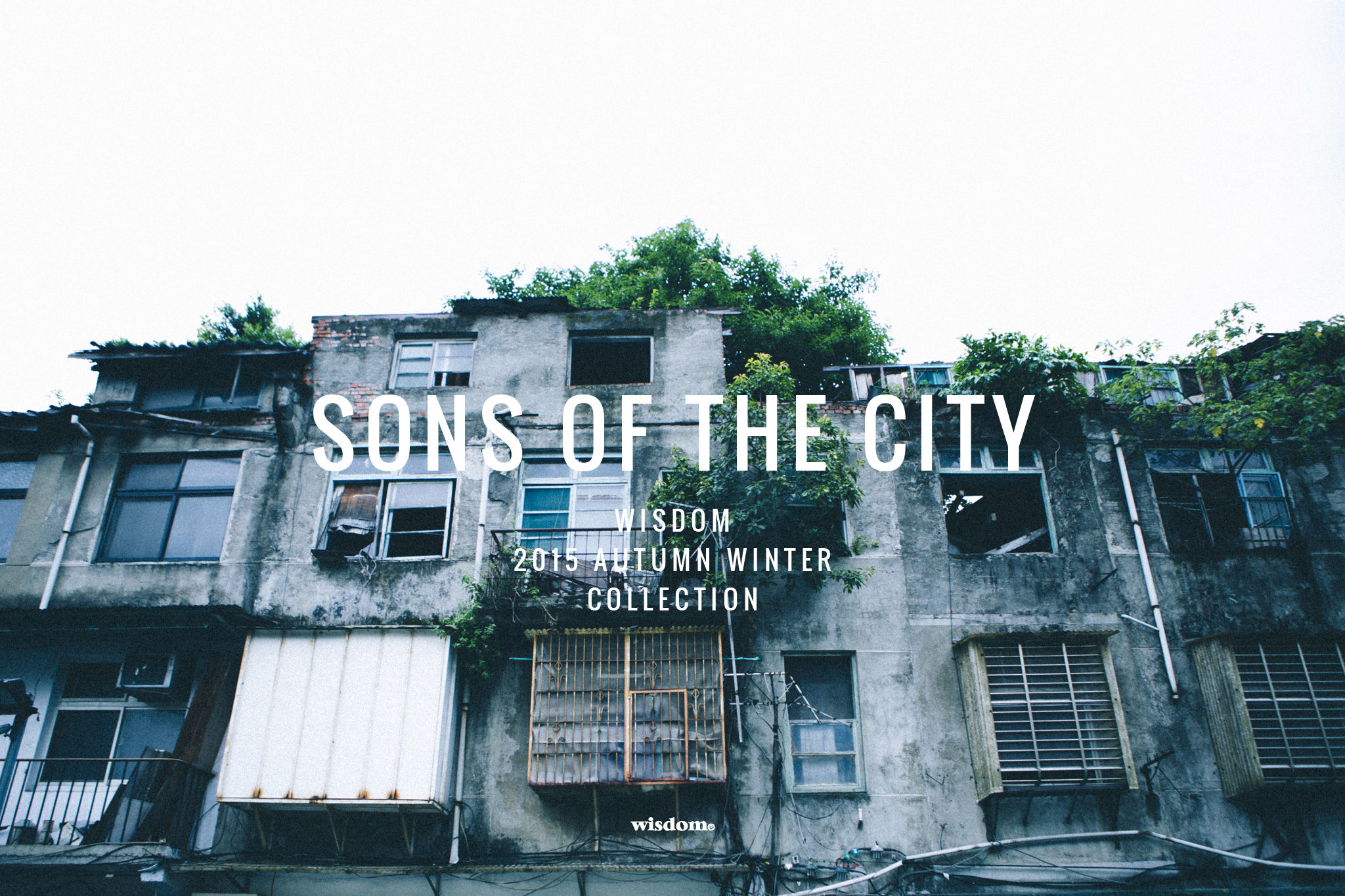 wisdom「SONS OF THE CITY」形象照釋出，預告 2015 秋冬系列