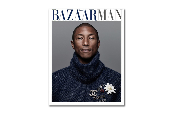 Pharrell Williams 擔任《Harper’s Bazaar》最新一期的封面主角