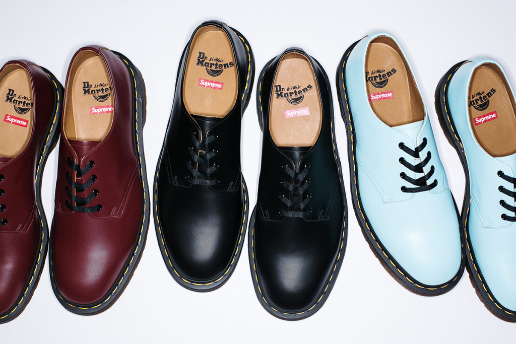 不敗傳奇！Supreme X Dr. Martens 2015 秋冬聯名經典鞋款釋出