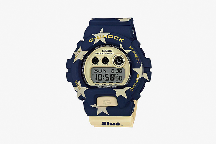 超級美式，一閃一閃亮晶晶！ALIFE x G-Shock GD-X6900AL-2 聯名腕錶「Stars & Stripes」