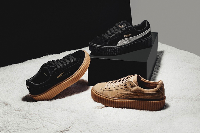 叛逆的奢華美學！Rihanna x PUMA Suede Creepers 聯名系列