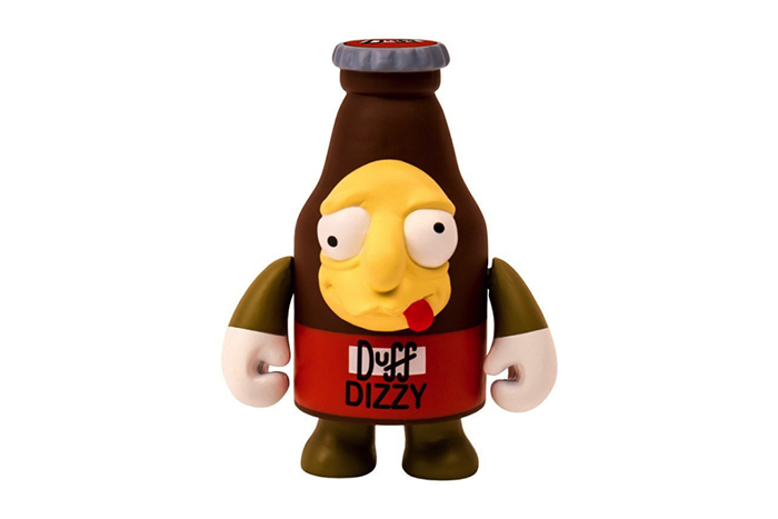 The Simpsons x Kidrobot x Duff Beer 合作啤酒玩偶