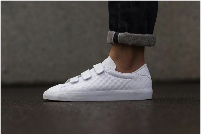 菱格紋穿上腳！Nike Tennis Classic AC Velcro 全白配色釋出