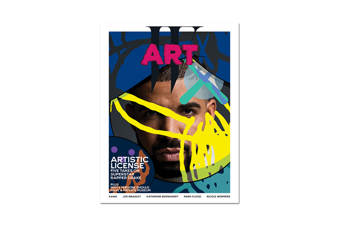 Drake 成為 KAWS 設計的《W Magazine》藝術特刊封面人物