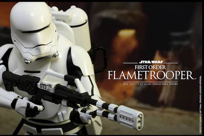 Hot Toys 推出《Star Wars》新角色 Flametrooper Hot Toys 1/6th 版本模型