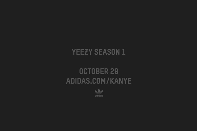 adidas Originals 公佈 Yeezy Season 1 將於本月 29 日發售