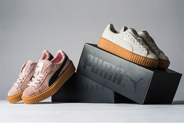 專輯未到鞋先來，Rihanna x PUMA Suede Creepers 新色釋出