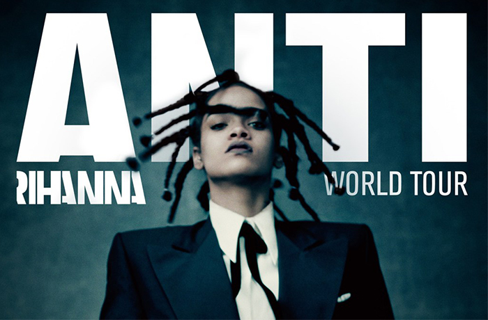 陣容太強大！Travi$ Scott、The Weeknd 與 Big Sean 將會是 Rihanna 2016 世界巡迴演唱會的嘉賓！