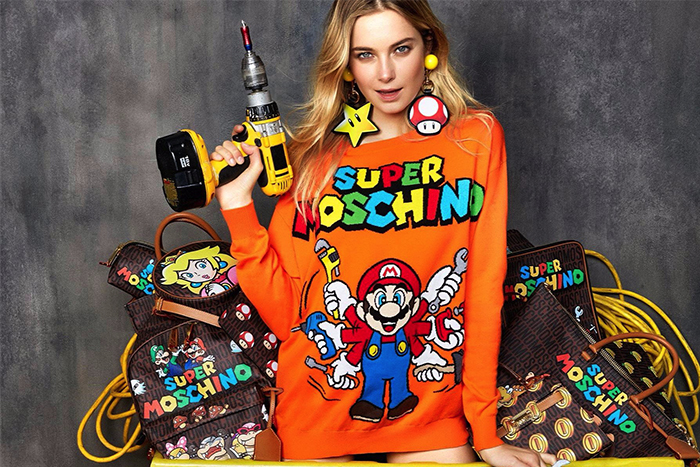 Moschino x Super Mario Bros 攜手釋出「Super Moschino」系列服飾