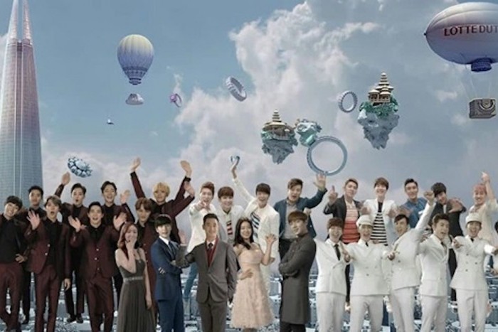 集合多位巨星！LOTTE DUTY FREE 樂天免稅店發佈 2015 年宣傳 MV